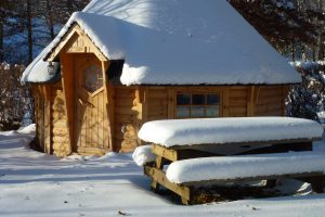 Caravaneige proche de la station de ski Super-Lioran